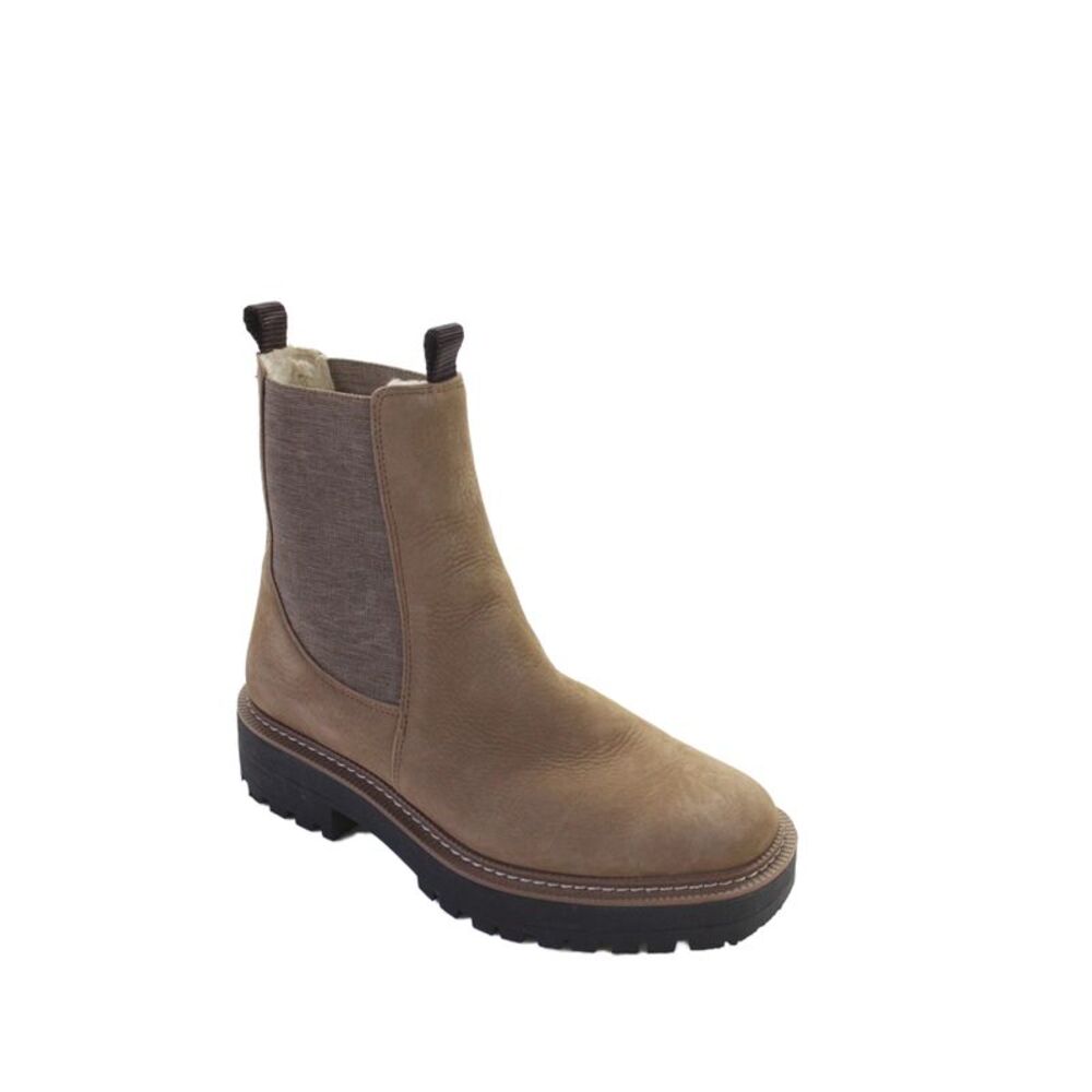 Sam Edelman Womens Suede Block Heels Ankle Boots Shoes Brown Size 8